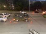 Маленькая девочка была сбита автомобилем УАЗ вчера вечером в областной столице