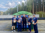 Аромашевцам вручили кубок депутата Александра Анохина по городошному спорту